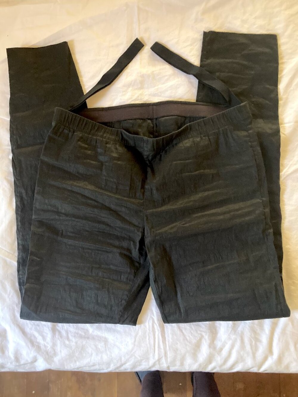 Uma Wang Philis stretch linen pants leggings spring 2019 L